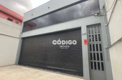 Salão para alugar, 170 m² por r$ 8.100,00/mês - jardim bom clima - guarulhos/sp