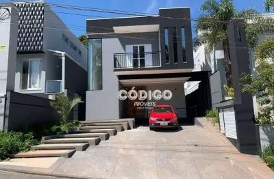 Sobrado com 4 dormitórios para alugar, 275 m² por r$ 11.490,00/mês - residencial real park - arujá/sp