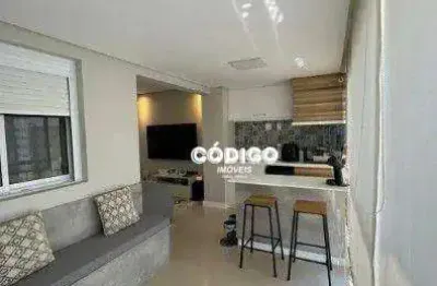 Apartamento com 2 dormitórios à venda, 68 m² por r$ 716.000 - jardim flor da montanha - guarulhos/sp