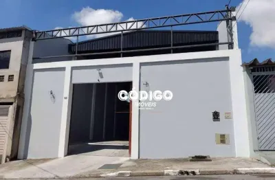 Galpão para alugar, 300 m² por r$ 7.700,00/mês - jardim santa maria - guarulhos/sp