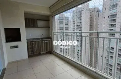Apartamento com 3 dormitórios para alugar, 86 m² por r$ 5.528,00/mês - vila leonor - guarulhos/sp