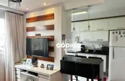 Apartamento com 2 dormitórios à venda, 43 m² por r$ 290.000 - cocaia - guarulhos/sp
