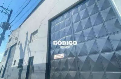Galpão para alugar, 490 m² por r$ 15.296,00/mês - vila endres - guarulhos/sp