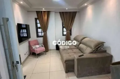 Casa com 2 dormitórios à venda, 120 m² por r$ 490.000 - parque continental i - guarulhos/sp