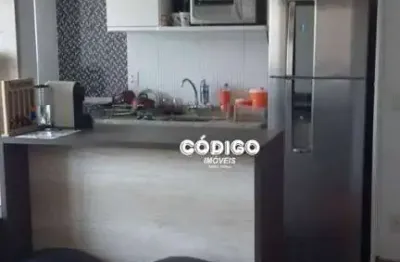 Apartamento pronto para morar com 2 dormitórios sacada com churrasqueira à venda, 50 m² por r$ 380.000 - vila augusta - guarulhos/sp