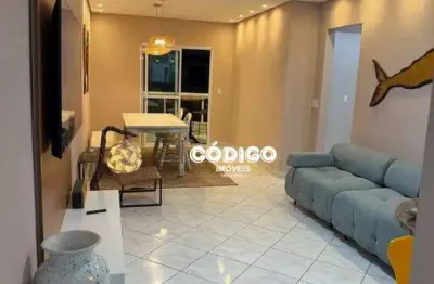 Apartamento com 3 dormitórios à venda, 105 m² por r$ 750.000,00 - tupi - praia grande/sp