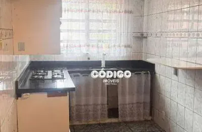 Casa com 3 dormitórios para alugar, 48 m² por r$ 1.320,00/mês - cidade serodio - guarulhos/sp