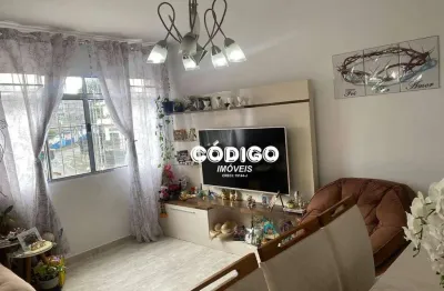 Apartamento com 2 dormitórios à venda, 70 m² por r$ 300.000 - jardim vila galvão - guarulhos/sp