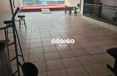 Salão para alugar, 200 m² por r$ 4.800,00/mês - vila galvão - guarulhos/sp