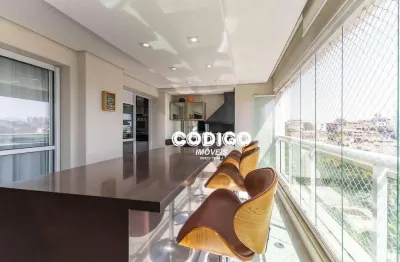 Apartamento com 3 dormitórios à venda, 198 m² por r$ 2.700.000 - jardim santa mena - guarulhos/sp