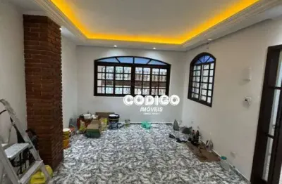 Sobrado com 3 dormitórios para alugar, 150 m² por r$ 3.200,00/mês - jardim las vegas - guarulhos/sp