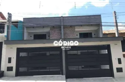 Sobrado com 3 suítes à venda, 175 m² por r$ 1.100.000 - parque continental ii - guarulhos/sp