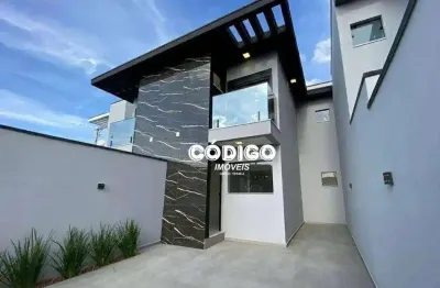 Sobrado com 3 dormitórios à venda, 95 m² por r$ 670.000,00 - vila nova bonsucesso - guarulhos/sp