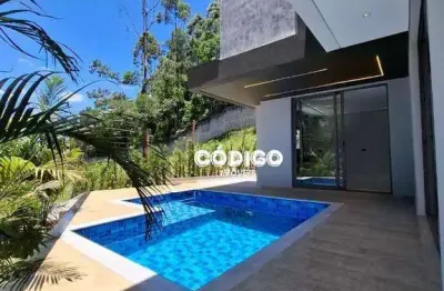 Sobrado com 4 dormitórios à venda, 294 m² por R$ 3.180.000 - Residencial Real Park - Arujá/SP