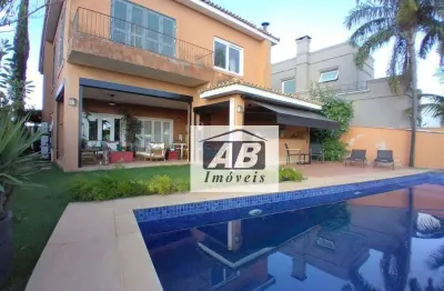 Casa com 4 dormitórios para alugar, 391 m² por r$ 17.550,00/mês - jardim vila paradiso - indaiatuba/sp