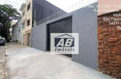 Terreno para alugar, 200 m² por r$ 4.880,00/mês - ipiranga - são paulo/sp