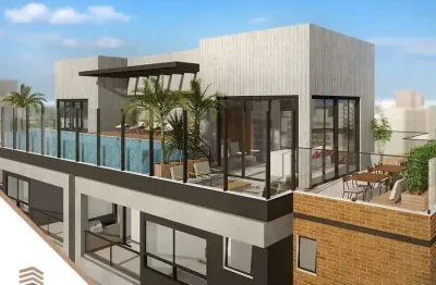 Apartamentos de 50 a 52 (m²) à venda (lançamento), 01 suíte, 01 vaga coberta, varanda grill, jardim