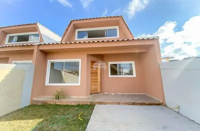 Casa com 2 quartos à venda na rua cancun, 239, nações, fazenda rio grande, 90 m2 por r$ 399.000