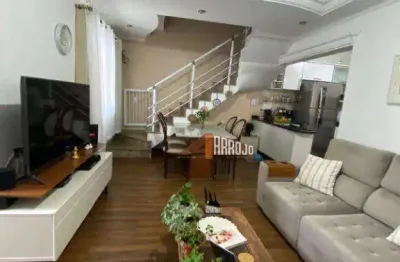 Sobrado com 3 dormitórios à venda, 119 m² por r$ 480.000,00 - vila araguaia - são paulo/sp