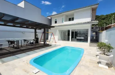 Casa com 4 quartos à venda na rua ágata, --, saguaçu, joinville, 251 m2 por r$ 1.490.000
