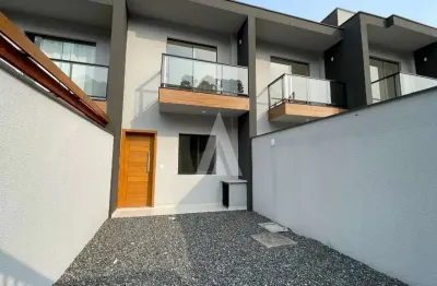 Casa com 2 quartos à venda na rua henrique marquardt, --, anita garibaldi, joinville, 67 m2 por r$ 485.000