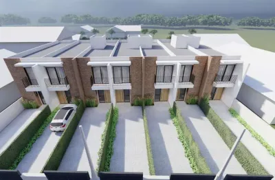 Casa com 2 quartos à venda na rua austergilio de menezes, --, boa vista, joinville, 92 m2 por r$ 629.873