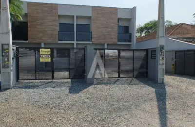 Casa com 2 quartos à venda na berta wegener, --, rio bonito (pirabeiraba), joinville, 74 m2 por r$ 319.000