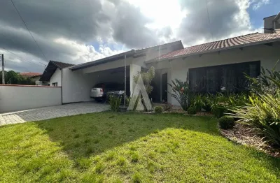 Casa com 3 quartos à venda na rua vereador guilherme zuege, --, pirabeiraba, joinville, 210 m2 por r$ 1.100.000