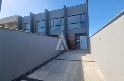 Sobrado geminado com 2 suíte(s) à venda no bairro vila nova em joinville, por r$ 449.900,00