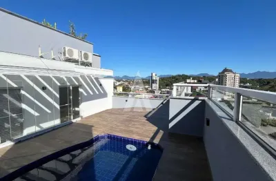 Cobertura com 2 quartos à venda na rua rio grande do norte, --, anita garibaldi, joinville por r$ 930.000