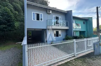 Casa com 4 quartos à venda na servidão josé rocha filho, --, pirabeiraba, joinville, 129 m2 por r$ 650.000
