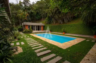 Casa em condomínio fechado com 3 quartos à venda na rua aubé, --, boa vista, joinville, 495 m2 por r$ 3.500.000