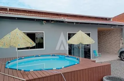 Casa com 2 quartos à venda na riacho de santana, --, jardim iririú, joinville, 90 m2 por r$ 450.000