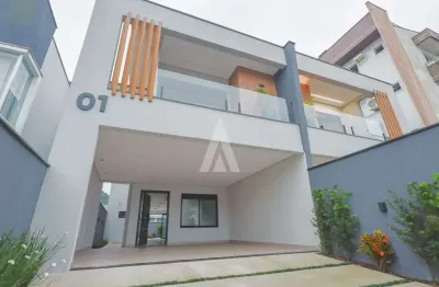 Casa com 3 quartos à venda na rua willibaldes silveira de souza, --, jardim sofia, joinville, 171 m2 por r$ 1.220.000