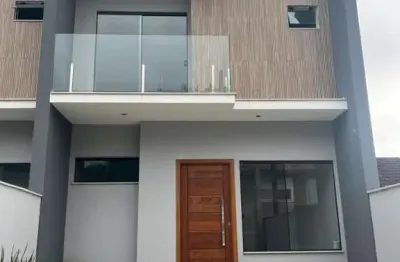 Sobrado geminado para venda em joinville, saguaçú, 3 dormitórios, 1 suíte, 3 banheiros, 2 vagas