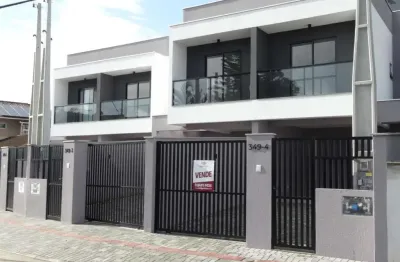 Sobrado geminado para venda em joinville, santo antônio, 3 dormitórios, 3 banheiros, 2 vagas