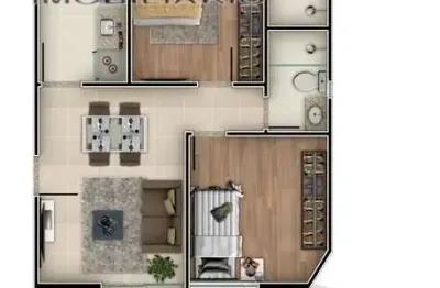 Apartamento com 2 quartos à venda na capitão bragança, 293, horto, belo horizonte por r$ 490.000
