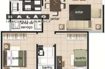 Cobertura com 2 quartos à venda na rua mosaico, 54, santa mônica, belo horizonte por r$ 370.000