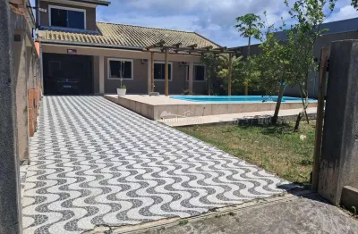 Casa com 3 quartos para alugar na praça de embarque, 266, balneário marissol, pontal do paraná por r$ 1.000 por dia