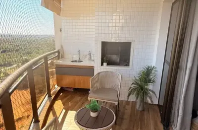 Lindo apartamento mobiliado e decorado à venda - edifício torres do parque