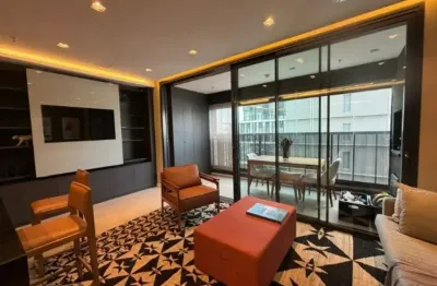 Apartamento para locação todo mobiliado no brooklin por r$13.000,00 mês