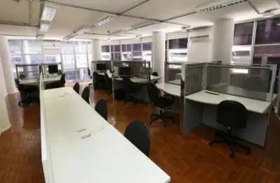 Sala comercial para locação. - edifício triângulo, são paulo - mobiliado