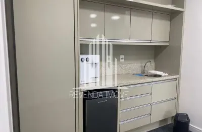 Aluguel sala comercial com 85 m2, no capital corporate com, ar e totalmente mobiliado