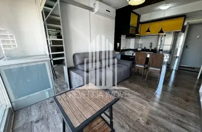 Apartamento para locação mobiliado: 1 quarto, 1 suíte, 1 sala, ar condicionado 1 banheiro, 1 vaga de garagem!