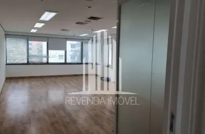 Conjunto comercial no itaim bibi de 1 sala com 3 vagas - 100m² para alugar