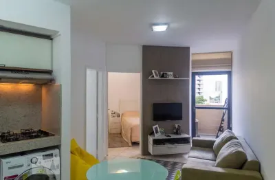 Apartamento com 1 quarto à venda na Avenida Miruna, 399, Moema, São Paulo