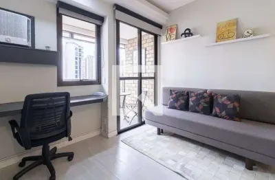 Apartamento com 1 quarto à venda na Avenida Ibijaú, 264, Moema, São Paulo