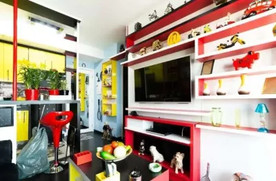 Apartamento para locação em santo amaro, são paulo - sp: 1 quarto, 1 banheiro, 1 vaga de garagem - 33m². venha conferir!