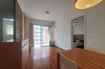 Apartamento de 1 quarto com suíte e vaga de garagem na cidade monções, são paulo - sp: modernidade e conforto!