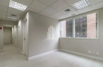 Conjunto comercial para locação na consolação, são paulo-sp: 3 salas, 2 banheiros, 1 vaga de garagem - 38m² de área